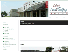 Tablet Screenshot of cranfillsgaptexas.com